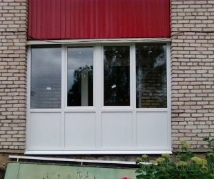 Балконная рама из ПВХ. Дзержинск. №8