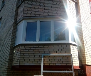 Балконная рама из ПВХ. Дзержинск. №12