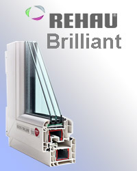 Оконный профиль Rehau Brilliant